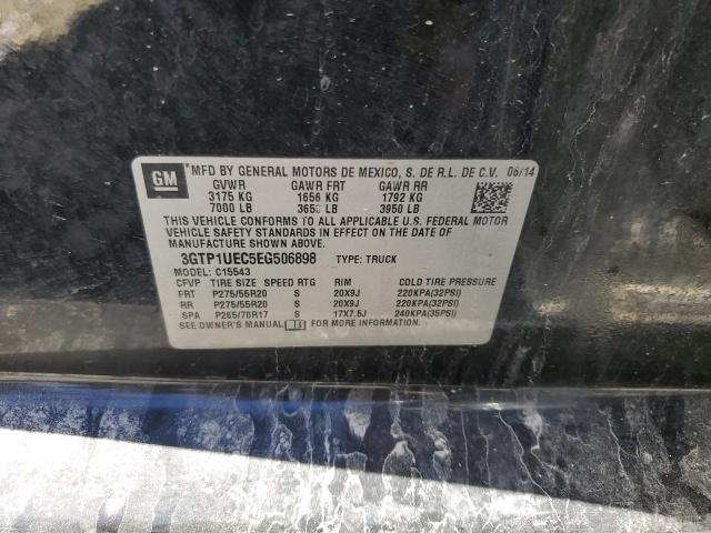 Photo 10 from auction – 2014 GMC SIERRA C15 with VIN 3GTP1UEC5EG506898