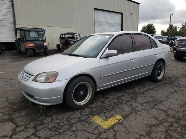 Photo 2 from auction – 2002 HONDA CIVIC EX with VIN 2HGES25822H524468