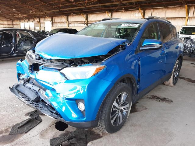 Photo 2 from auction – 2016 TOYOTA RAV4 XLE with VIN JTMWFREV4GD087681