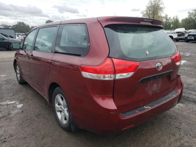 صورة رقم 3 من المزاد - 2012 TOYOTA SIENNA مع VIN 5TDZK3DC8CS240647