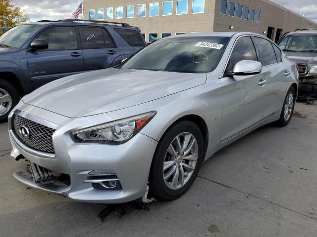 Photo 2 from auction – 2014 INFINITI Q50 BASE with VIN JN1BV7AP0EM679818