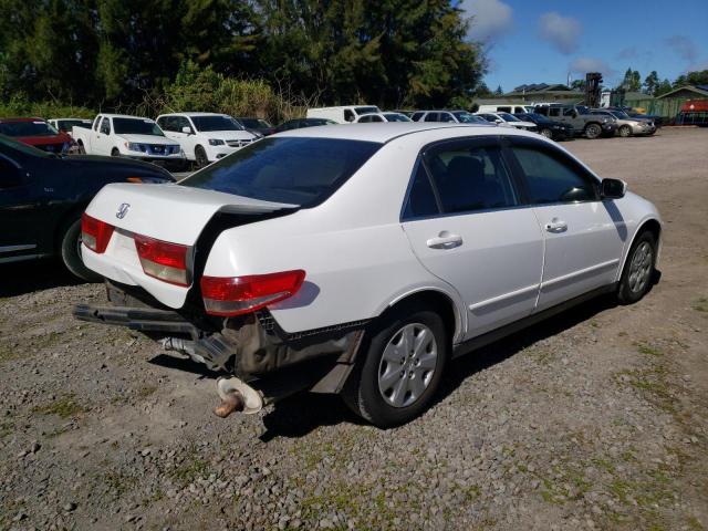 Photo 4 from auction – 2003 HONDA ACCORD LX with VIN 1HGCM56363A044102
