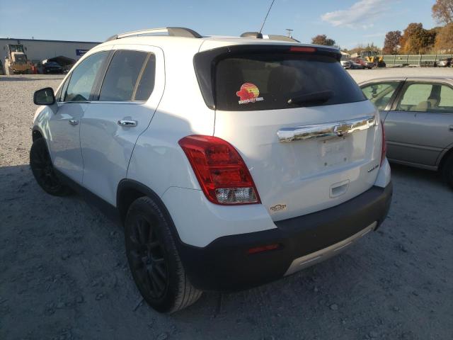 Photo 3 from auction – 2016 CHEVROLET TRAX LTZ with VIN 3GNCJMSB8GL174466