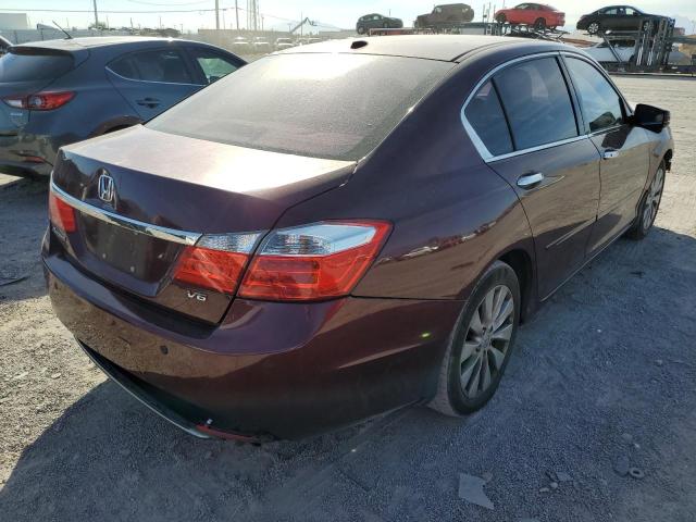 Photo 4 from auction – 2014 HONDA ACCORD EXL with VIN 1HGCR3F81EA008600