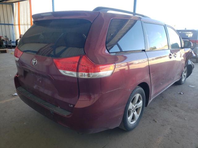 Photo 4 from auction – 2011 TOYOTA SIENNA LE with VIN 5TDKK3DC7BS132584