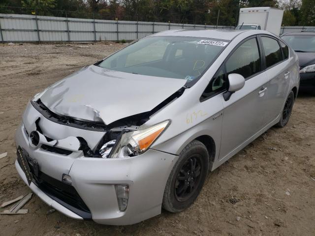 Photo 2 from auction – 2013 TOYOTA PRIUS with VIN JTDKN3DU3D5538337