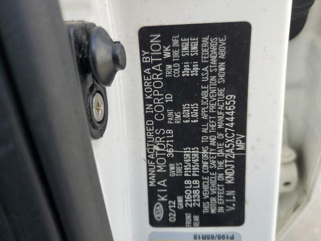 Photo 10 from auction – 2012 KIA SOUL with VIN KNDJT2A5XC7444659