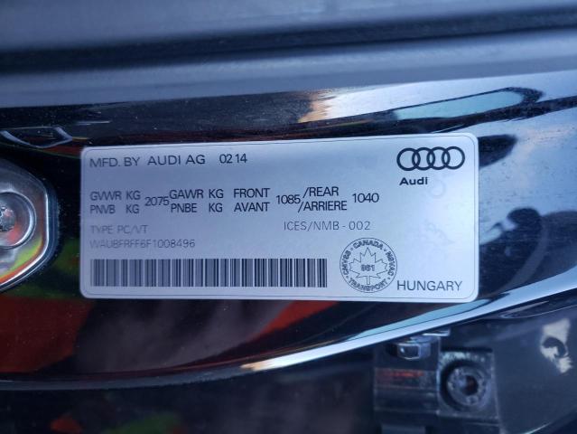 Photo 10 from auction – 2015 AUDI A3 PREMIUM with VIN WAUBFRFF6F1008496