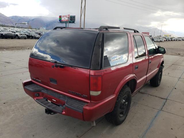 Photo 4 from auction – 2001 CHEVROLET BLAZER with VIN 1GNDT13W012141212