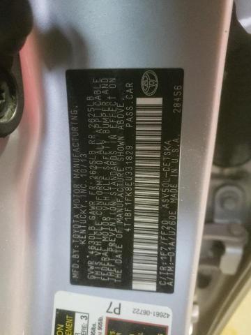 Photo 10 from auction – 2014 TOYOTA CAMRY L with VIN 4T1BF1FK8EU331829