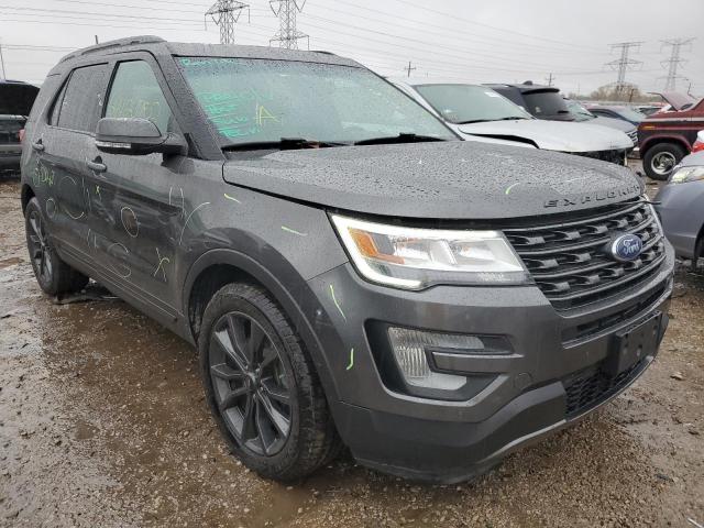FORD EXPLORER X 2017 with VIN 1FM5K8D81HGA02191 - Photo from auction