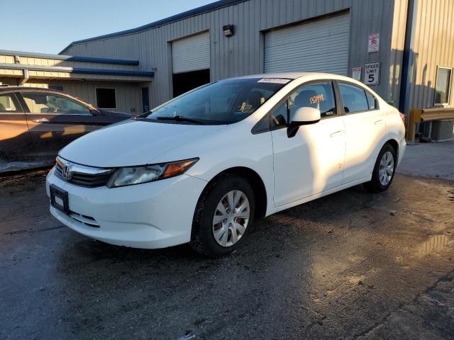 Photo 2 from auction – 2012 HONDA CIVIC LX with VIN 19XFB2F53CE017809