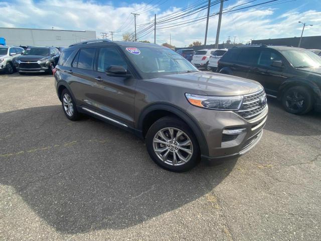 FORD EXPLORER L 2021 with VIN 1FMSK8FH4MGB45534 - Photo from auction
