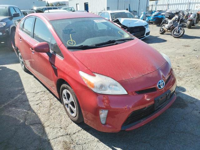 TOYOTA PRIUS 2013 with VIN JTDKN3DU6D0346262 - Photo from auction