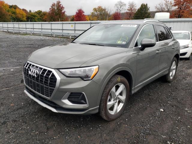 Photo 2 from auction – 2022 AUDI Q3 PREMIUM with VIN WA1AUCF39N1039323