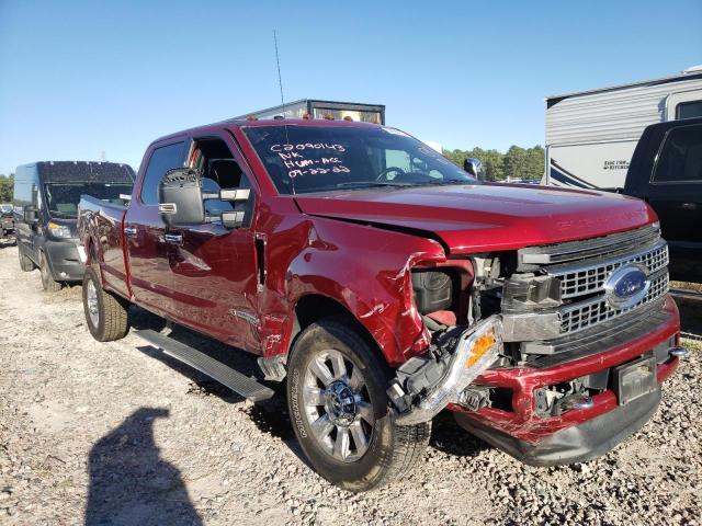 FORD F350 SUPER 2017 with VIN 1FT7W3BT1HEB33581 - Photo from auction