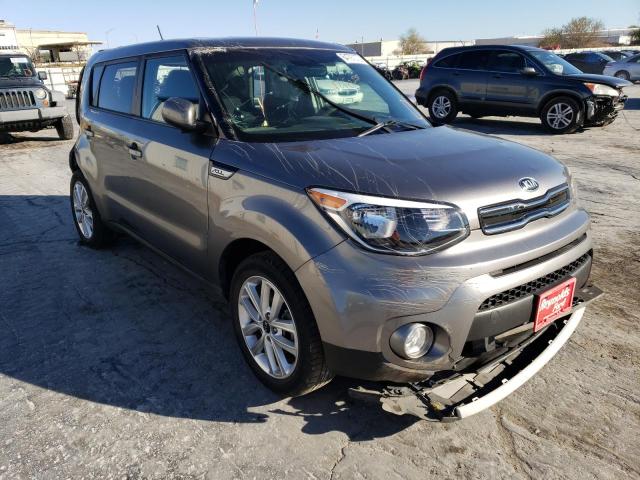 KIA SOUL + 2019 with VIN KNDJP3A5XK7697196 - Photo from auction