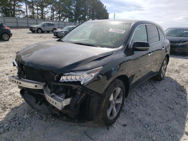 Photo 2 from auction – 2016 ACURA MDX with VIN 5FRYD4H25GB048981