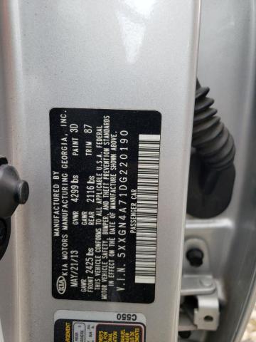 Photo 10 from auction – 2013 KIA OPTIMA EX with VIN 5XXGN4A71DG220190