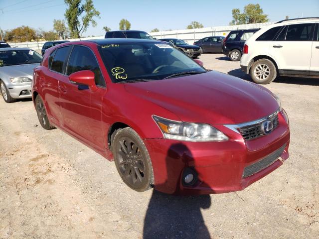 LEXUS CT 200 2012 with VIN JTHKD5BH4C2067821 - Photo from auction