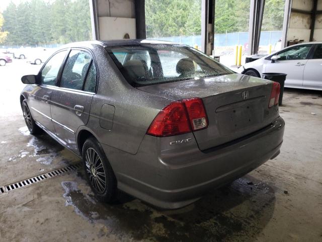 Photo 3 from auction – 2004 HONDA CIVIC LX with VIN 2HGES16544H574810
