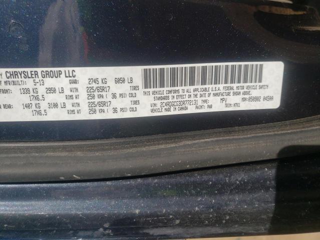 صورة رقم 10 من المزاد - 2013 DODGE GRAND CARA مع VIN 2C4RDGCG3DR772131