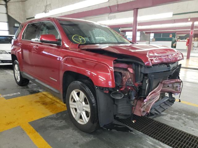GMC TERRAIN SL 2014 with VIN 2GKALMEK4E6159507 - Photo from auction