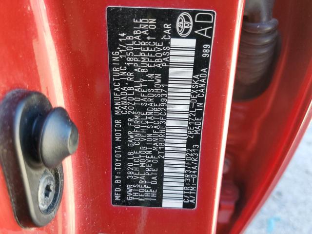Photo 10 from auction – 2015 TOYOTA COROLLA L with VIN 2T1BURHE3FC299371