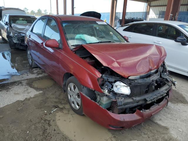 KIA SPECTRA EX 2008 with VIN KNAFE121485537022 - Photo from auction