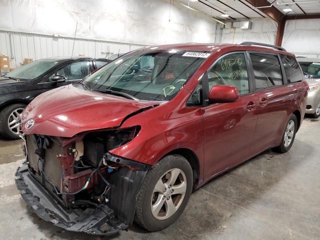 Photo 2 from auction – 2014 TOYOTA SIENNA LE with VIN 5TDKK3DC7ES450418