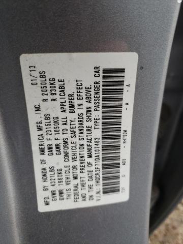Photo 10 from auction – 2013 HONDA ACCORD EX with VIN 1HGCR2F71DA107482