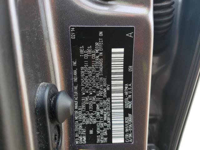 صورة رقم 10 من المزاد - 2014 TOYOTA HIGHLANDER مع VIN 5TDJKRFH7ES023585