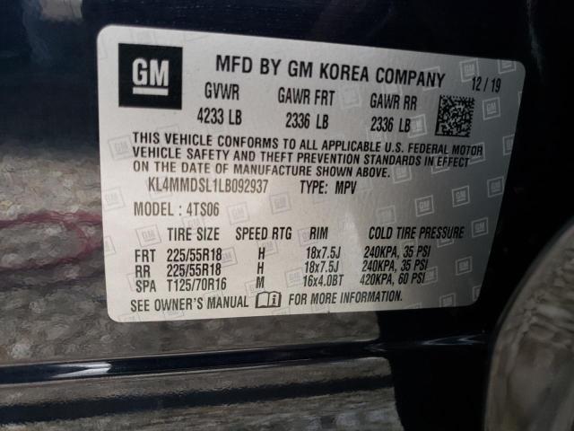 Photo 10 from auction – 2020 BUICK ENCORE GX with VIN KL4MMDSL1LB092937