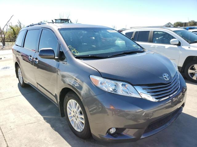 TOYOTA SIENNA XLE 2015 with VIN 5TDYK3DC6FS678244 - Photo from auction