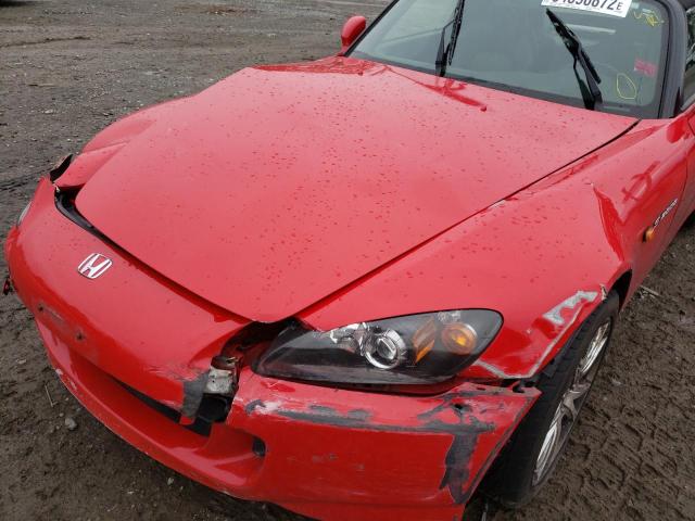 Photo 9 from auction – 2004 HONDA S2000 with VIN JHMAP21434T000025