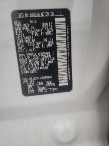 Photo 10 from auction – 2013 NISSAN QUEST S with VIN JN8AE2KPXD9070980