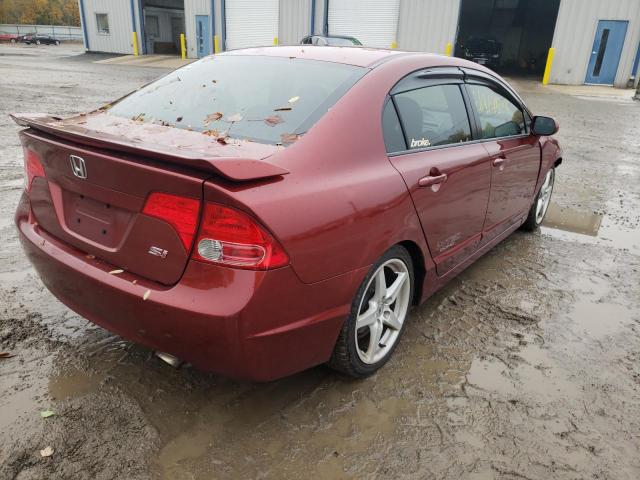Photo 4 from auction – 2008 HONDA CIVIC SI with VIN 2HGFA55528H707490
