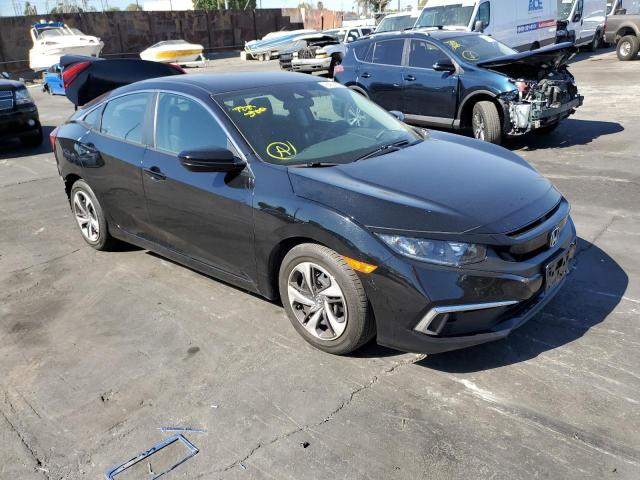 HONDA CIVIC LX 2020 with VIN 19XFC2F68LE203755 - Photo from auction