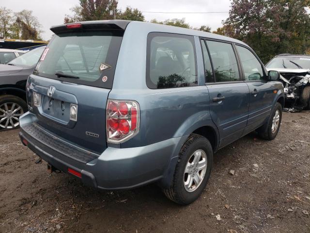 Photo 4 from auction – 2006 HONDA PILOT LX with VIN 2HKYF181X6H542934