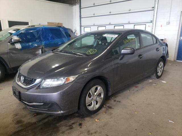 Photo 2 from auction – 2015 HONDA CIVIC LX with VIN 19XFB2F53FE043086