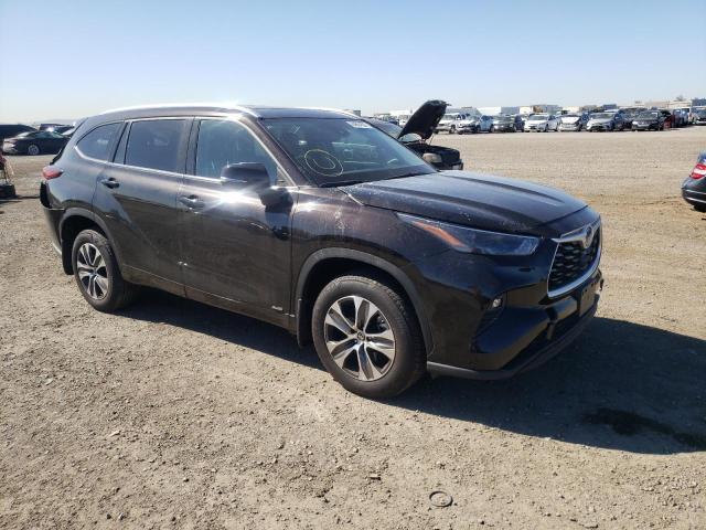 TOYOTA HIGHLANDER 2022 with VIN 5TDHBRCH1NS094137 - Photo from auction