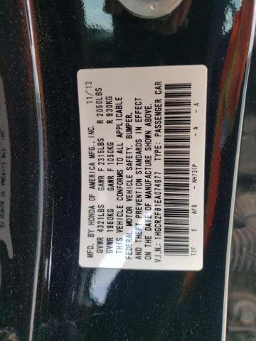 Photo 10 from auction – 2014 HONDA ACCORD EXL with VIN 1HGCR2F81EA074977