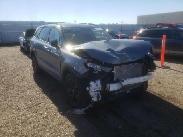 KIA SORENTO S 2021 with VIN 5XYRLDLC1MG055004 - Photo from auction