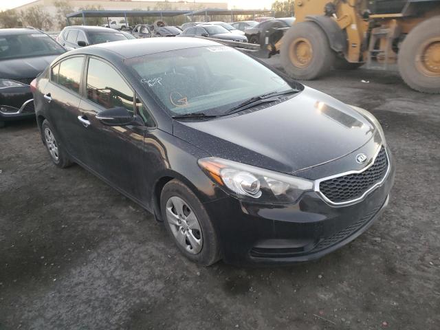 KIA FORTE LX 2015 with VIN KNAFX4A68F5341915 - Photo from auction