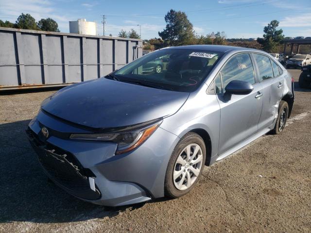 Photo 2 from auction – 2021 TOYOTA COROLLA LE with VIN JTDEPMAE5MJ122338