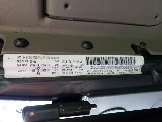 Zdjęcie 10 z aukcji – 2004 JEEP WRANGLER / z VIN 1J4FA49S34P731113