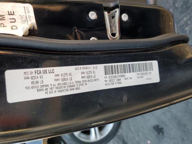 Photo 10 from auction – 2015 DODGE CHARGER SE with VIN 2C3CDXBG1FH790034