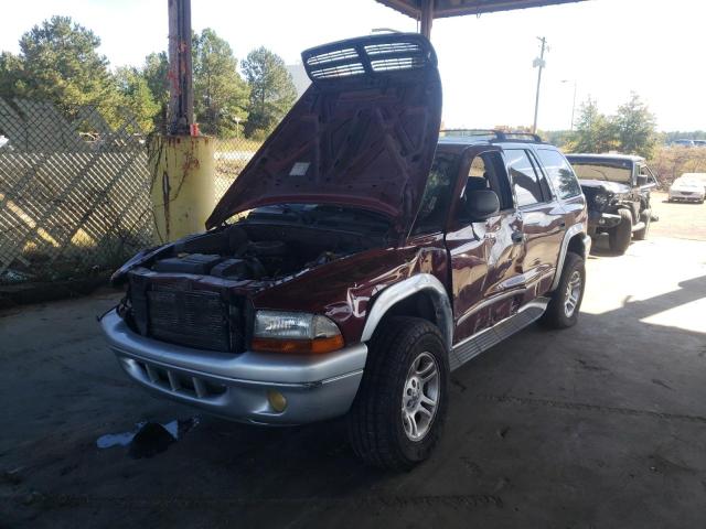 Photo 2 from auction – 2002 DODGE DURANGO SL with VIN 1B4HS58Z72F197288