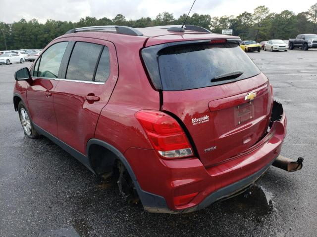 Photo 3 from auction – 2019 CHEVROLET TRAX 1LT with VIN 3GNCJLSB0KL247395