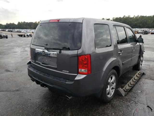 Фото 4 с аукциона – 2014 HONDA PILOT EXLN с VIN 5FNYF4H78EB021603